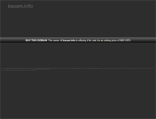 Tablet Screenshot of basam.info